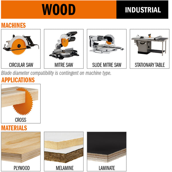 CMT Industrial Ultra Finish Miter Saw Blade for Festool KSC 60 KAPEX (216mm x 80T)