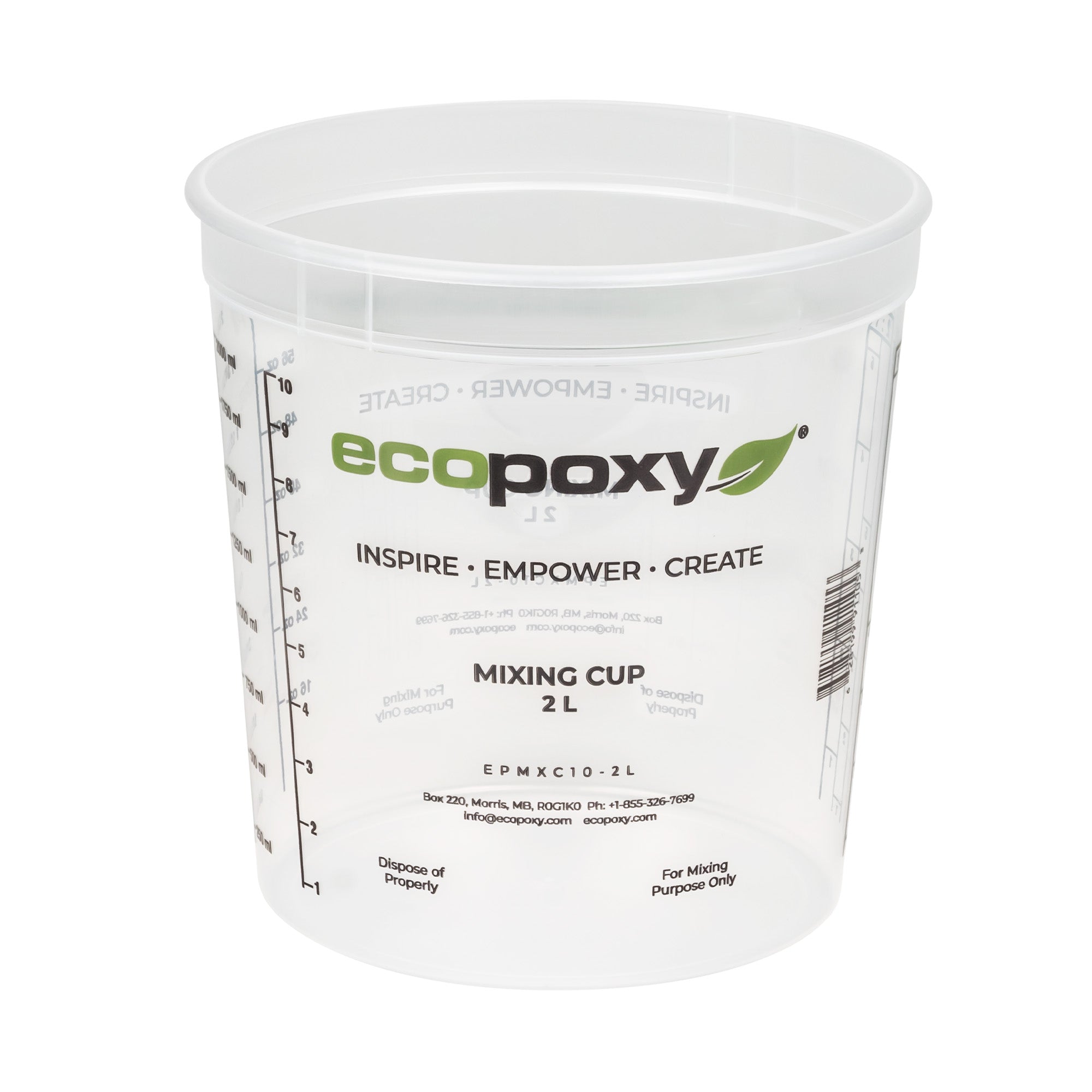 EcoPoxy Graduated Mixing Cups