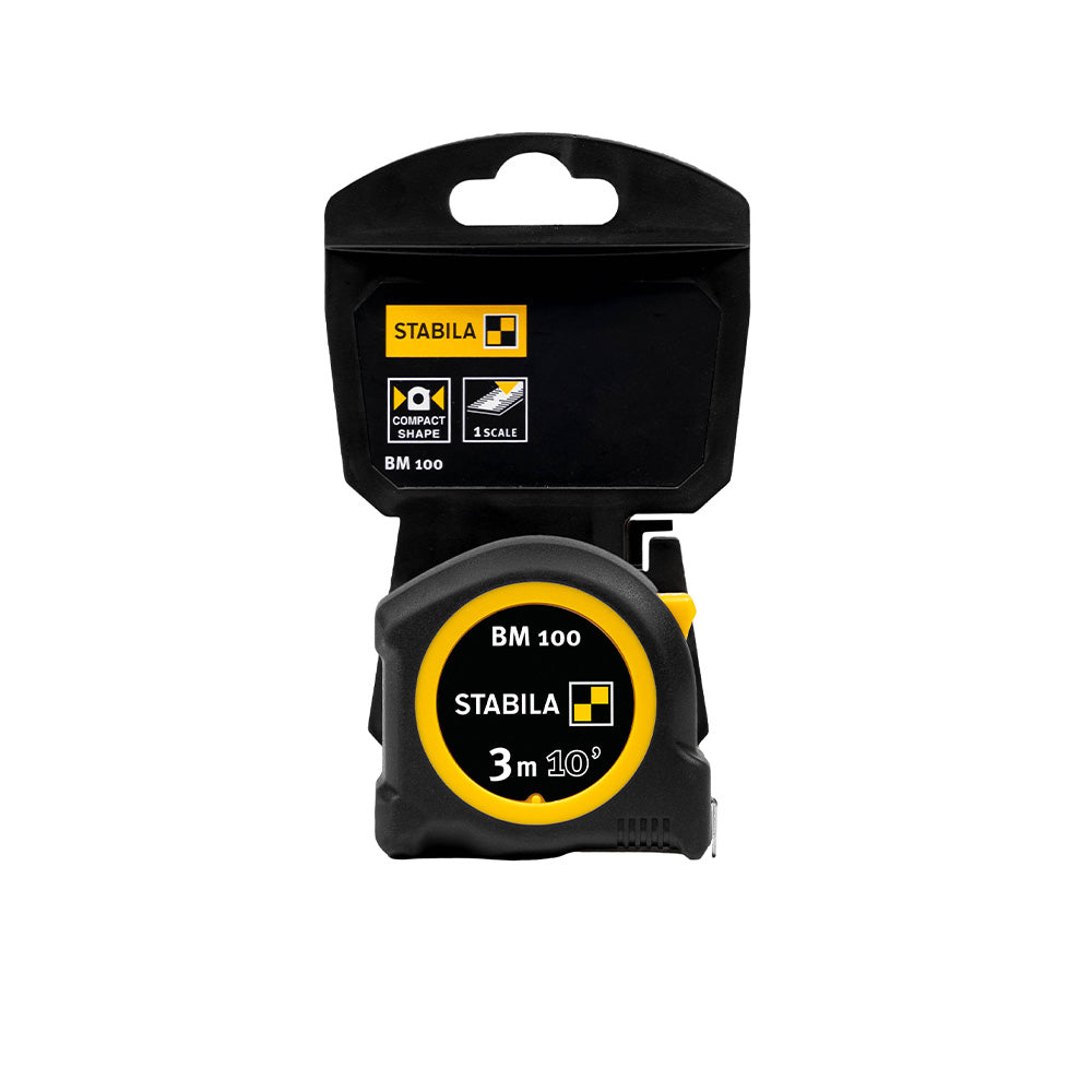 Stabila BM 100 Pocket Tape Measures (mm/inch)