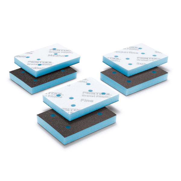 Festool 3" x 4" Granat PROfile Abrasives Set