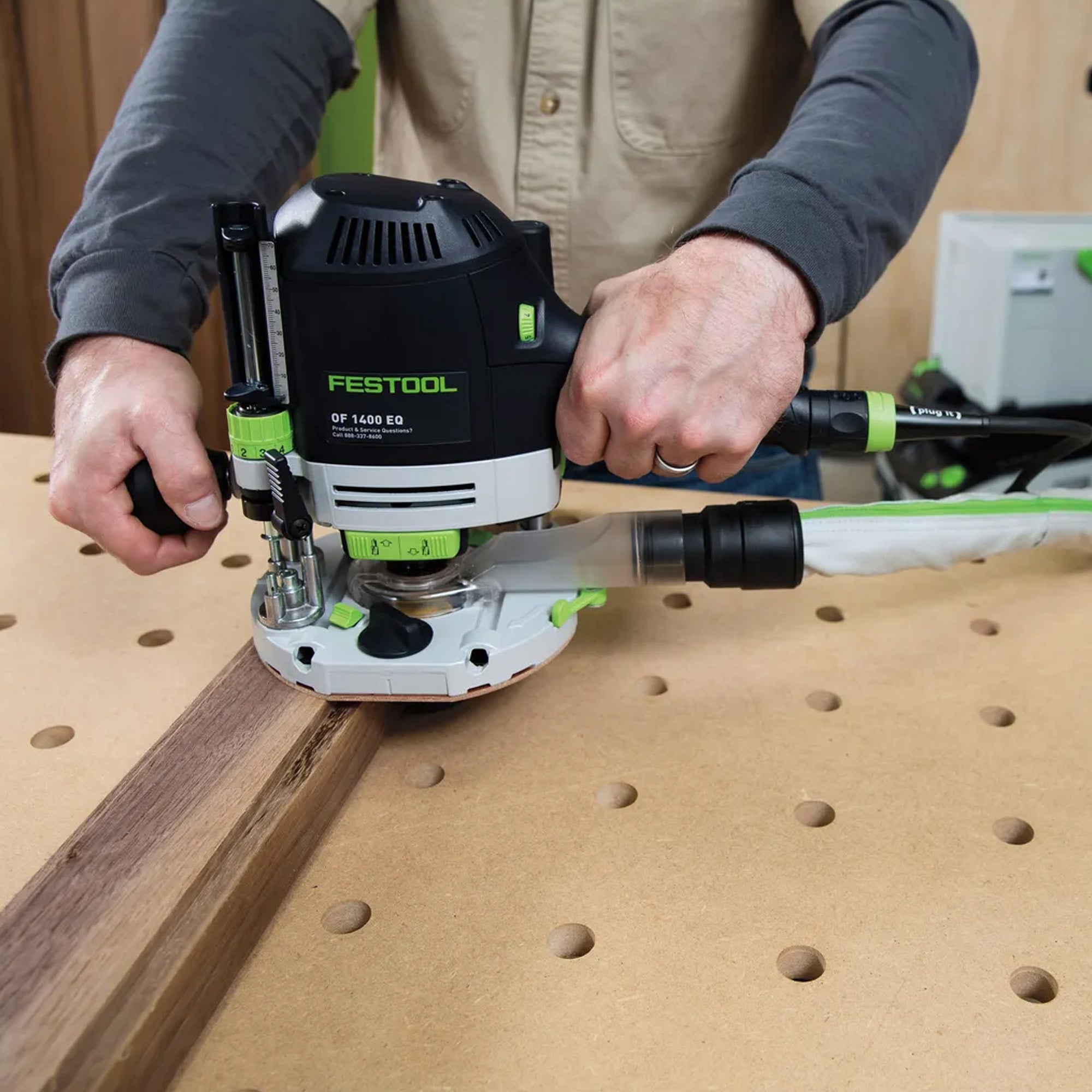 Festool 12mm Collet with Nut SZ-D 12 for OF 1400 & 2200 Routers
