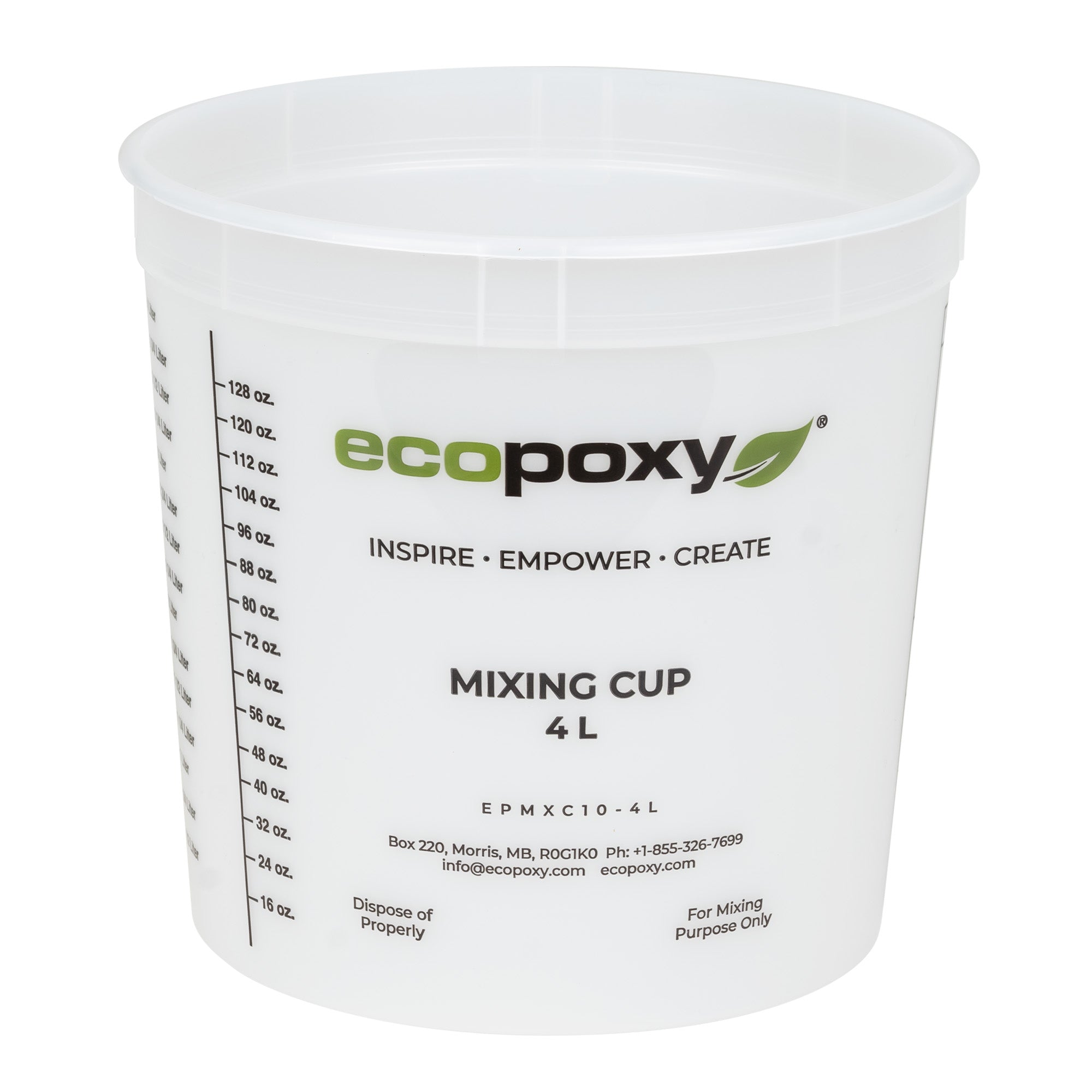 EcoPoxy Graduated Mixing Cups