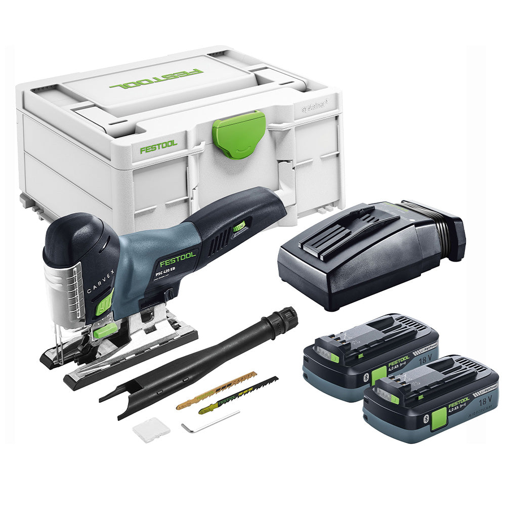 Festool Cordless Jigsaw CARVEX PSC 420 EBI Plus