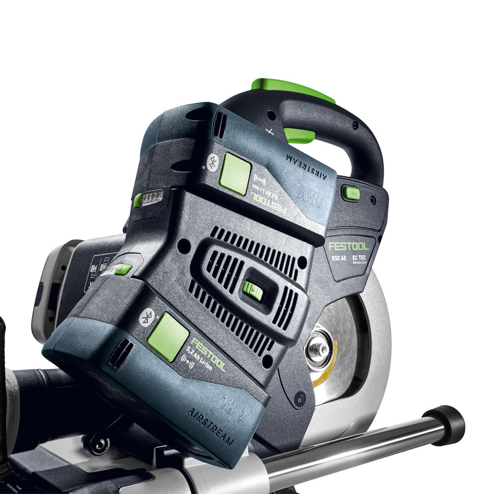 Festool KSC 60 Cordless Compound Miter Saw + Energy Set Combo (Limited-Edition)
