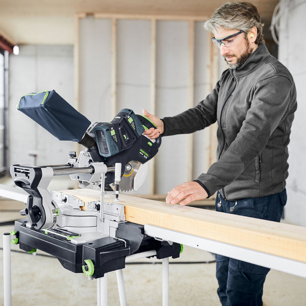 Festool KSC 60 Cordless Compound Miter Saw + Energy Set Combo (Limited-Edition)