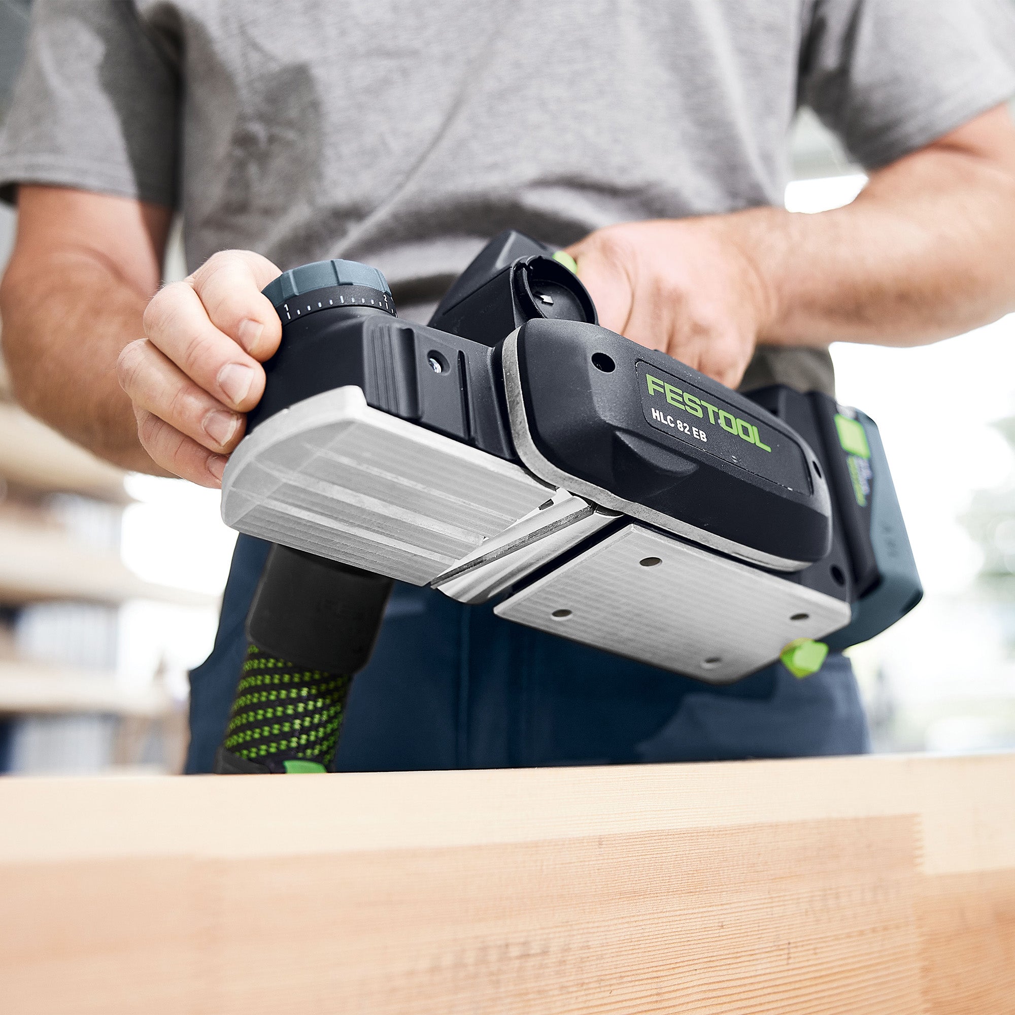 Festool Cordless Planer HLC 82 EB-F-Basic