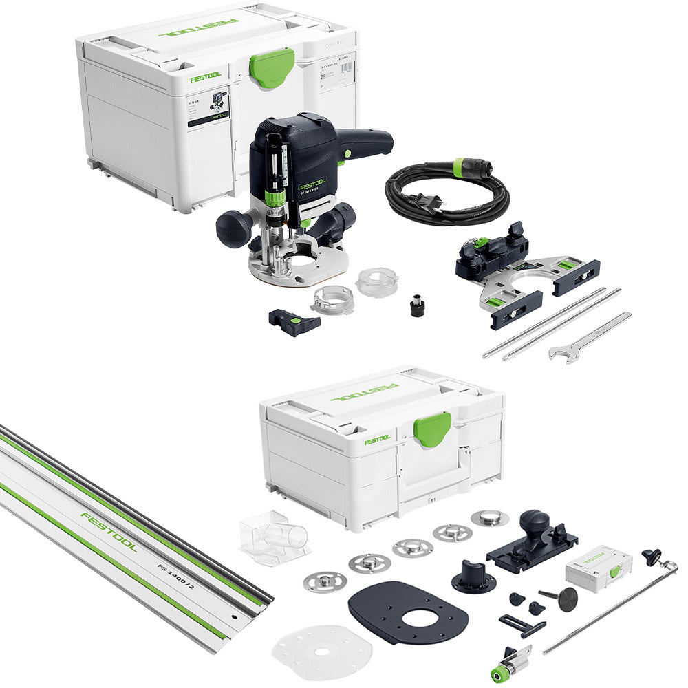 Festool Router OF 1010 REBQ-Set+FS Guide Rail | Free Standard Shipping