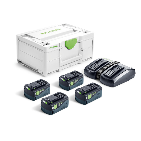 Festool HighPower Energy Set SYS 18V 4xHP5/TCL6DUO