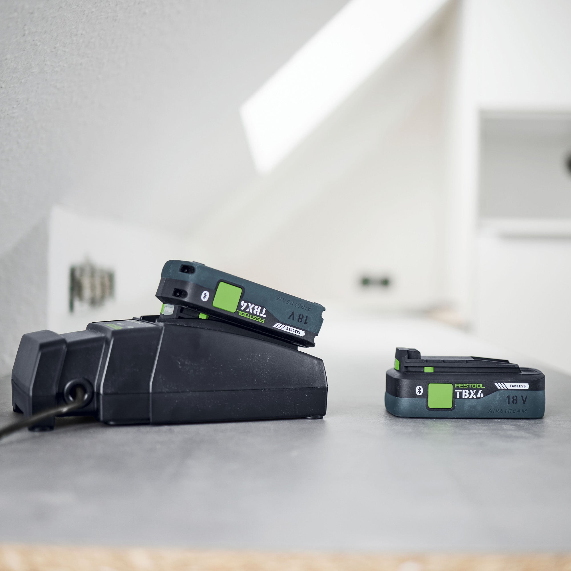 Festool Tabless Battery Pack Starter Set 18V 2xTBX4/TCL6