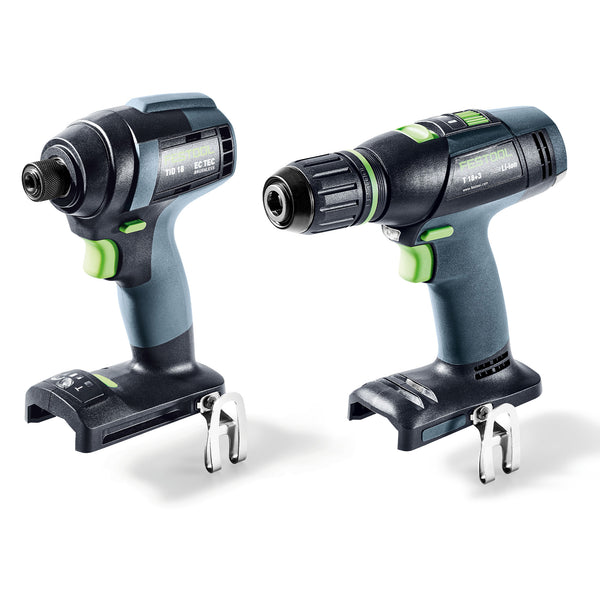 Festool Impact Driver and Drill Set TID 18 Basic-Set T18