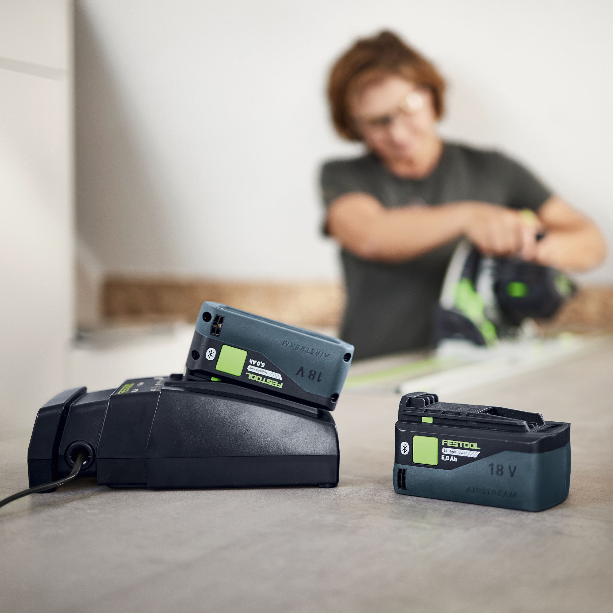 Festool HighPower Battery Pack Starter Set 18V 2xHP5.0/TCL6