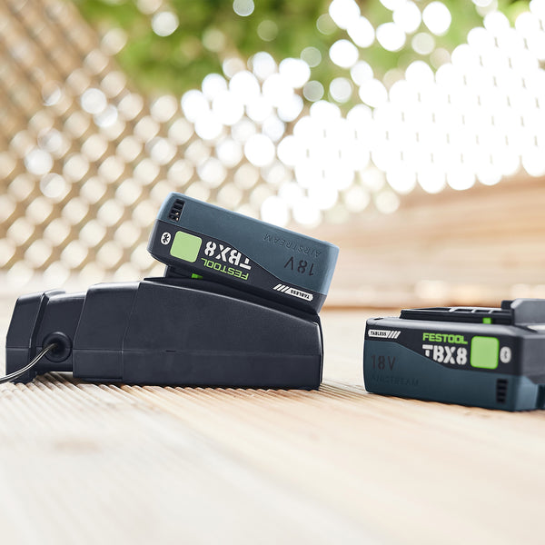 Festool 18V Tabless Battery Energy Set TBX 8/SCA 16 (8.0Ah)
