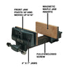 Wilton 4" x 7" Pivot Jaw Woodworkers Vise - Rapid Acting
