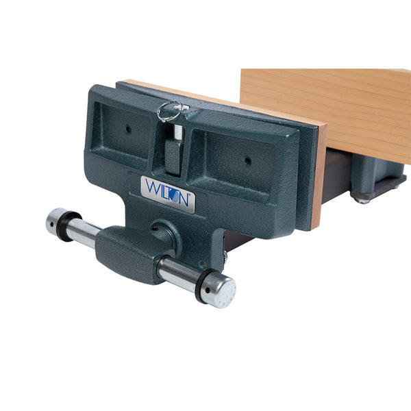 Wilton 4" x 10" Pivot Jaw Woodworkers Vise - Rapid Acting