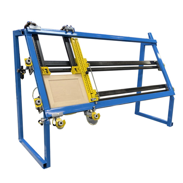 JLT #717C-LM-PL Large Pneumatic Miter Door Clamp w/Dial Control System & MDF Kit 37" x 95"