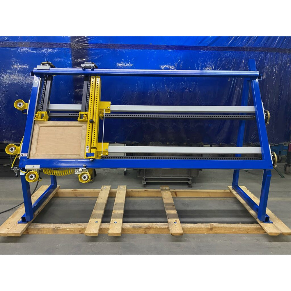 JLT #717C-LM-PL Large Pneumatic Miter Door Clamp w/Dial Control System & MDF Kit 37
