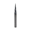Freud 6.2° Tapered Ball Router Bit 1/32" Diameter, 1" Cut, 1/4" Shank (3" Length)