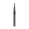 Freud 5.4° Tapered Ball Router Bit 1/16" Diameter, 1" Cut, 1/4" Shank (3" Length)