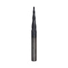 Freud 5.4° Tapered Ball Router Bit 1/16" Diameter, 1" Cut, 1/4" Shank