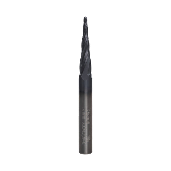 Freud 5.4° Tapered Ball Router Bit 1/16" Diameter, 1" Cut, 1/4" Shank