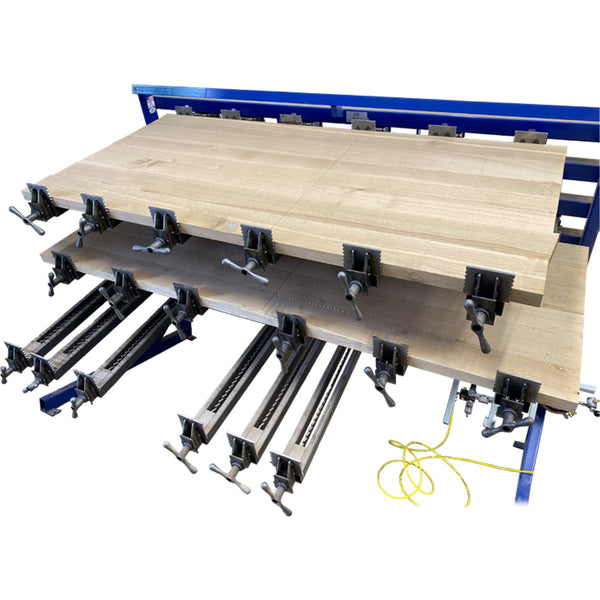 JLT 8' 5-Row Panel Clamp with 18, 3-1/2" High Jaw 40" Long Clamps