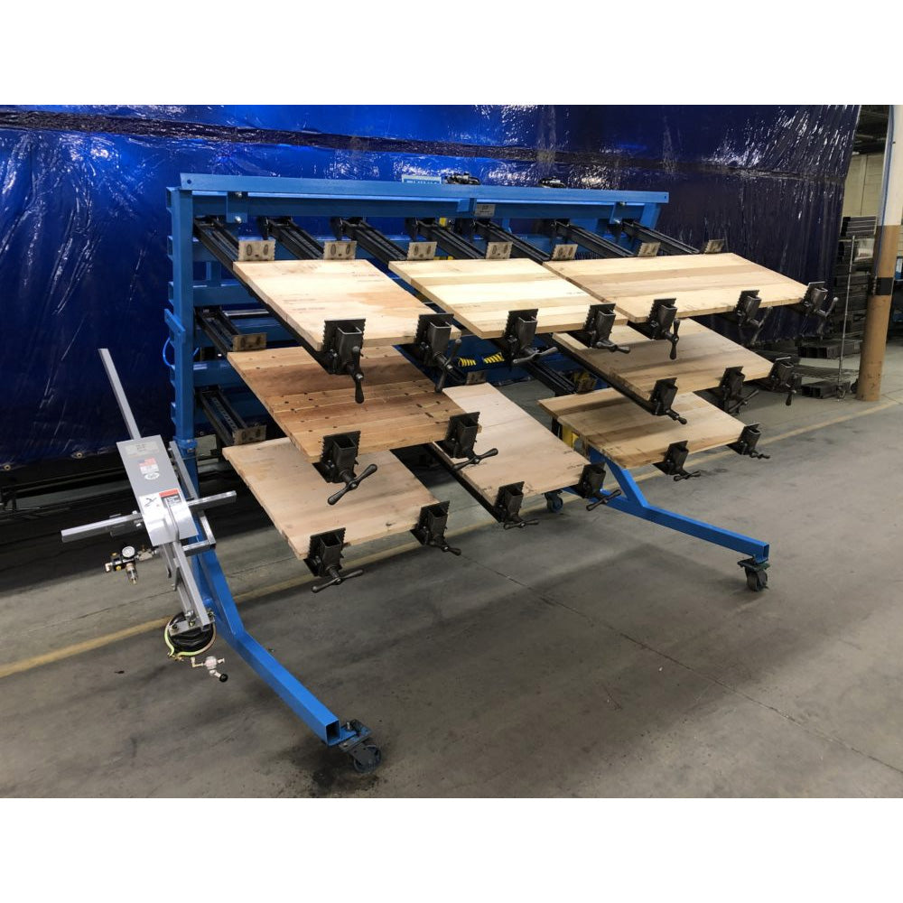 JLT 8' 5 Row Panel Clamp with 18, 3-1/2