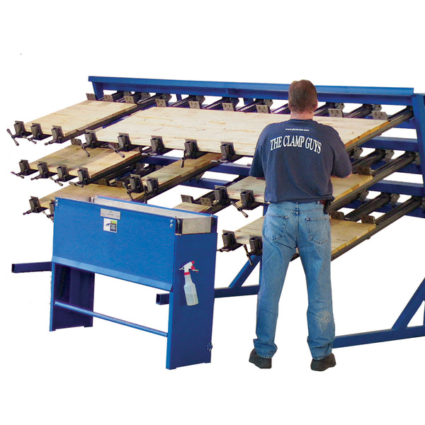 JLT 12' 5 Row Panel Clamp with 30, 3-1/2" High Jaw 40" Long Clamps