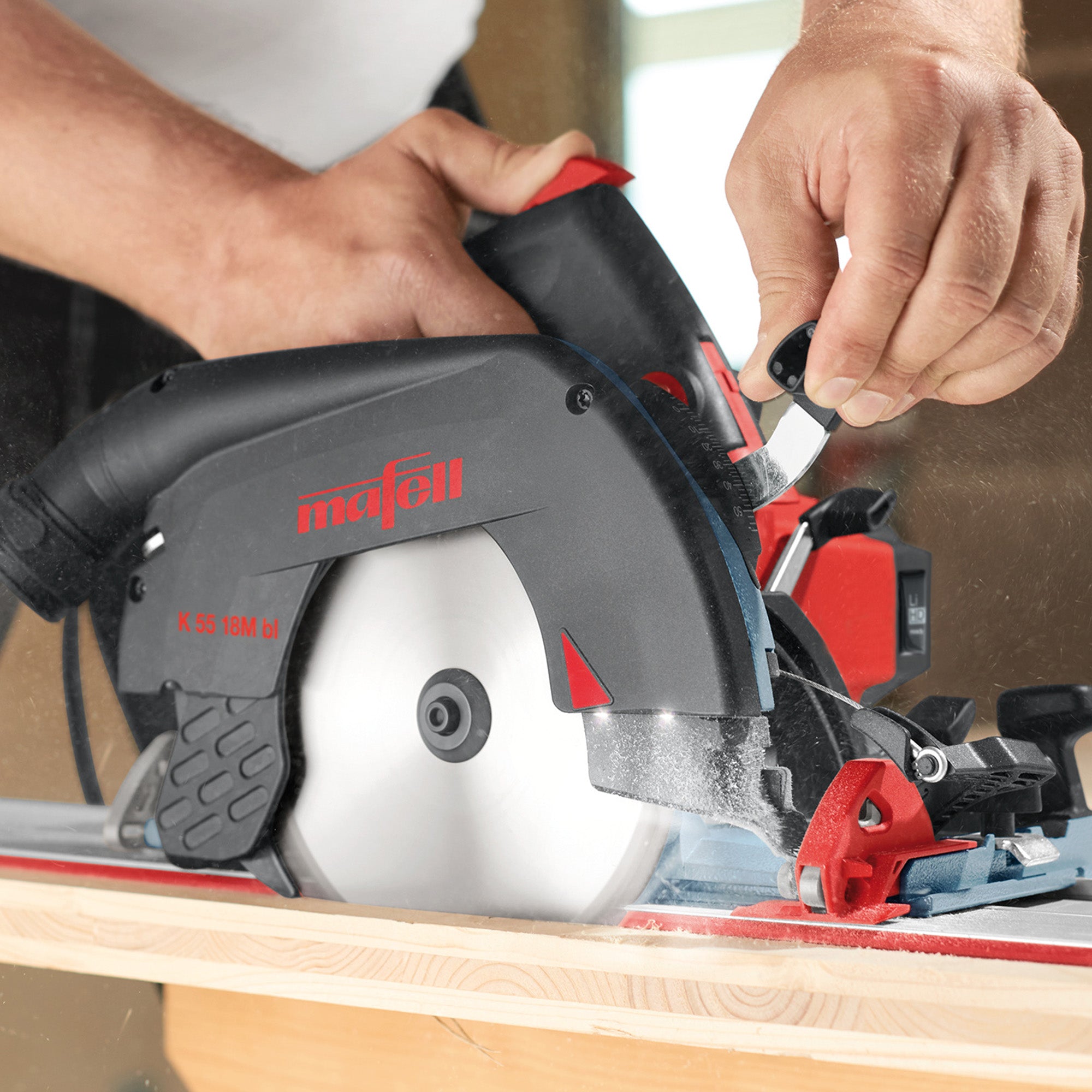 Mafell K55 18M bl Cordless Circular Saw PURE in T-MAX