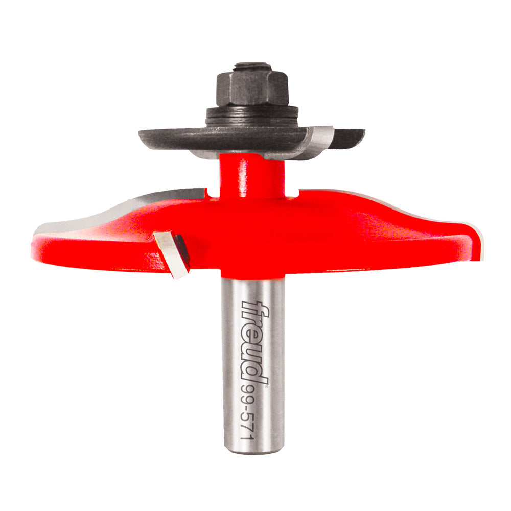 Freud 3-Piece Adjustable Cabinet Door Router Bit Set (1/2