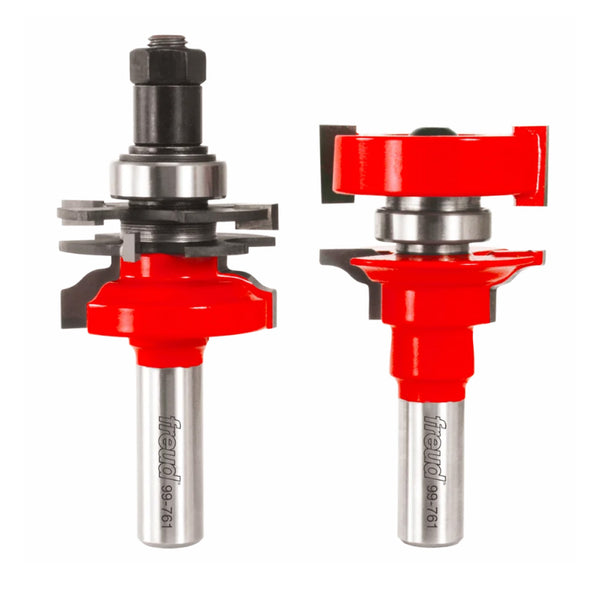 Freud 3-Piece Adjustable Cabinet Door Router Bit Set (1/2" Shank)