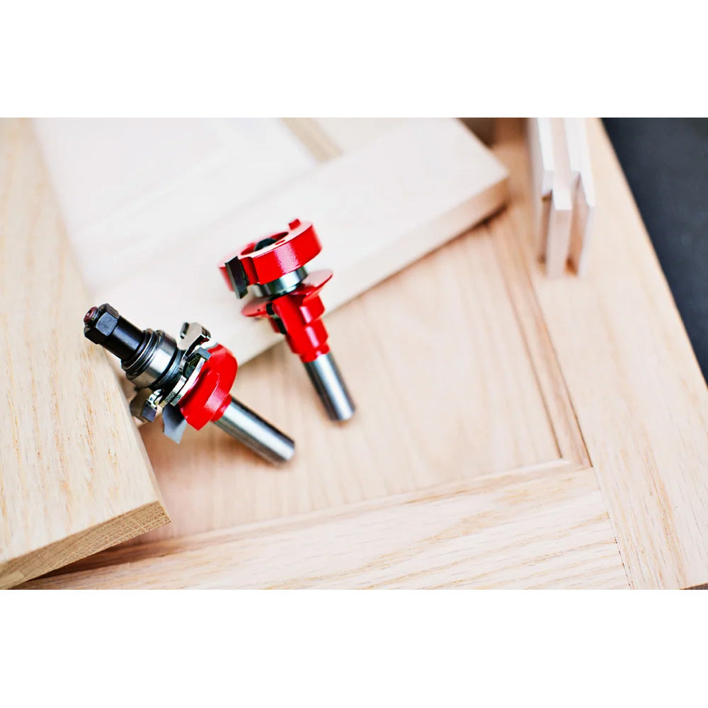 Freud Adjustable Rail & Stile Shaker Profile Router Bit Set - 1-11/16