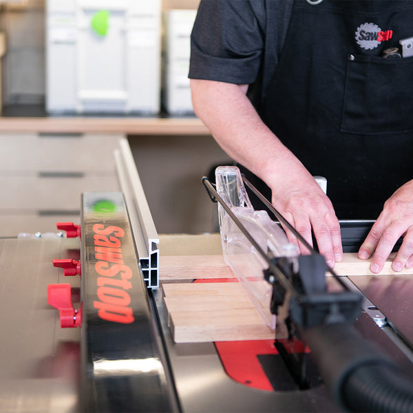 SawStop Professional 3HP Cabinet Saw w/52" T-Glide Advance Fence, Rails & Extension Table