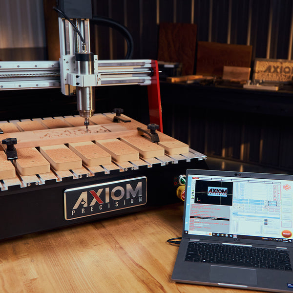 Axiom 2x2 CNC Table with Air-Cooled Spindle