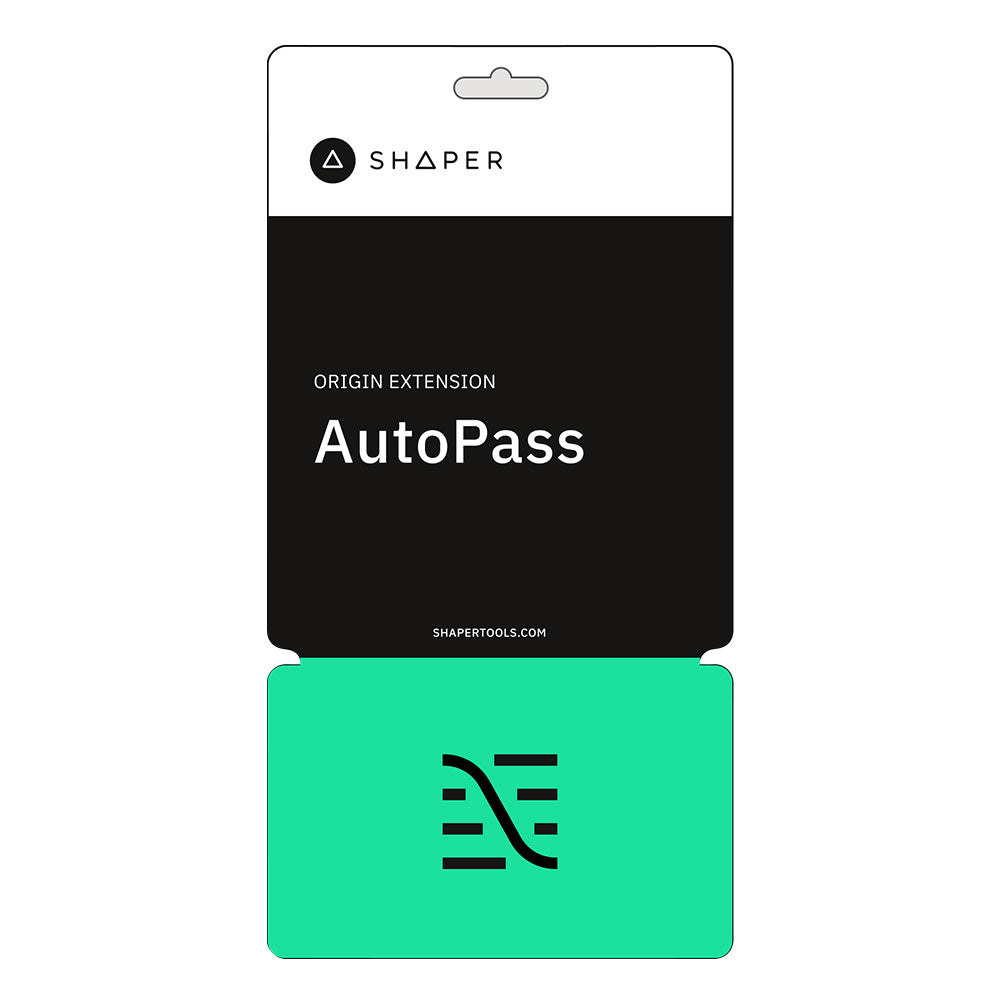 Shaper AutoPass for Origin