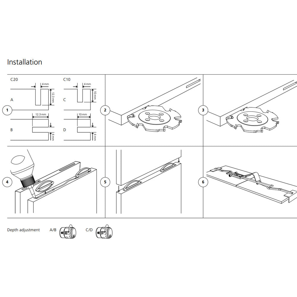 Lamello C20 Transparent Plastic Biscuits (250 Pack)