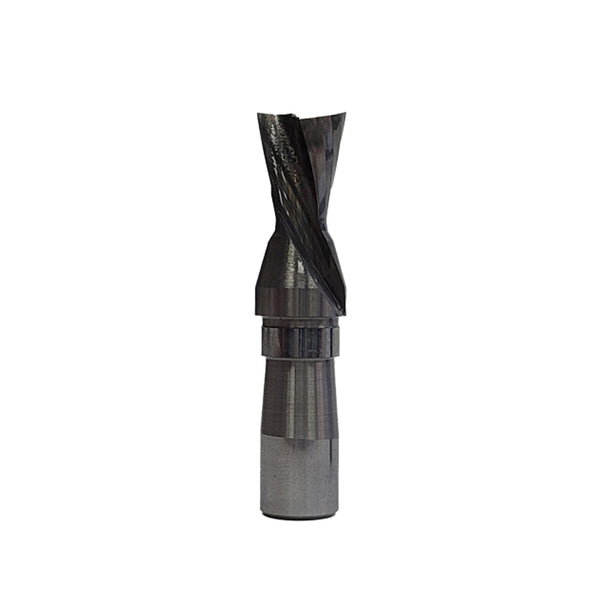 Cantek Two Flute Solid Carbide Spiral Dovetail Bit for JDT75