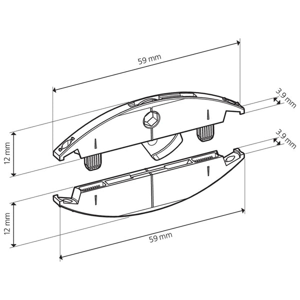 Lamello Clamex S-20 Connectors
