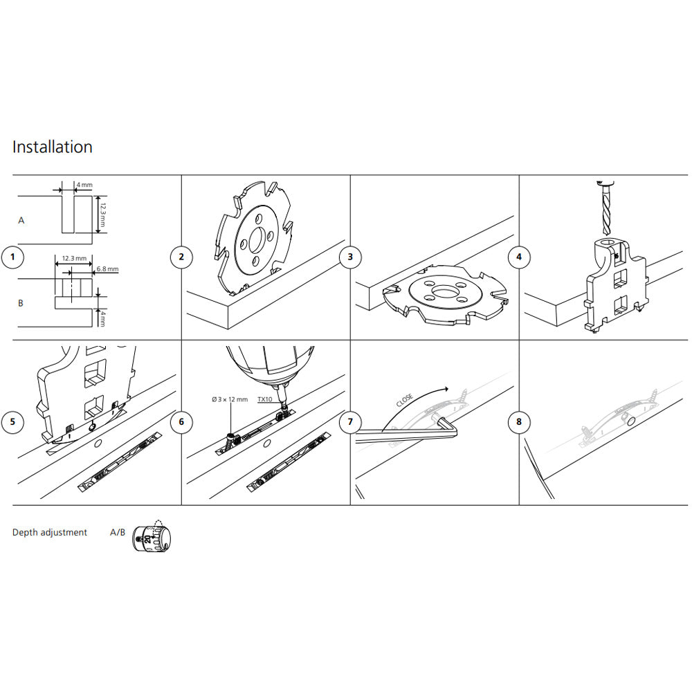 Lamello Clamex S-20 Connectors Starter Set