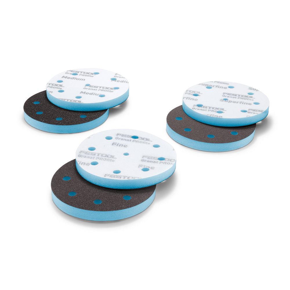 Festool D125 Granat PROfile Abrasives Set