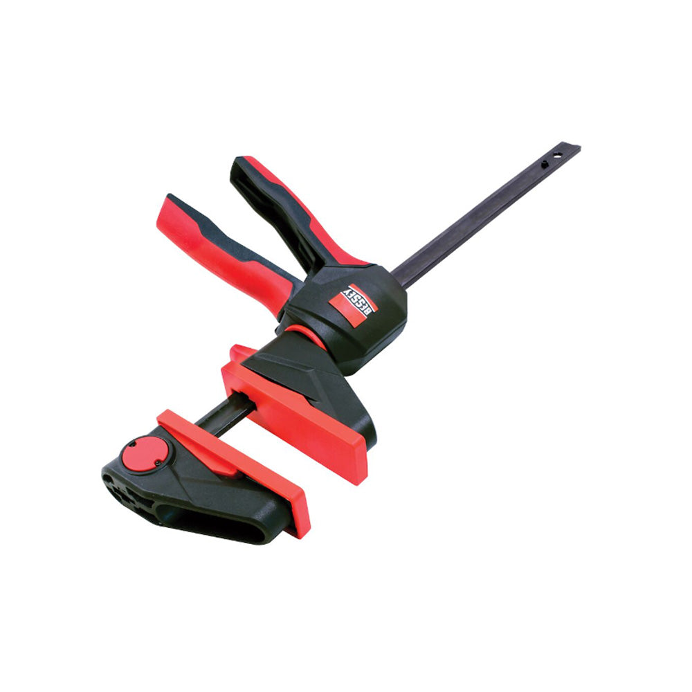 Automatic Trigger Spring Clamp Bessey One-Hand Trigger Clamps with 360° Rotating Handle (2 Pack)