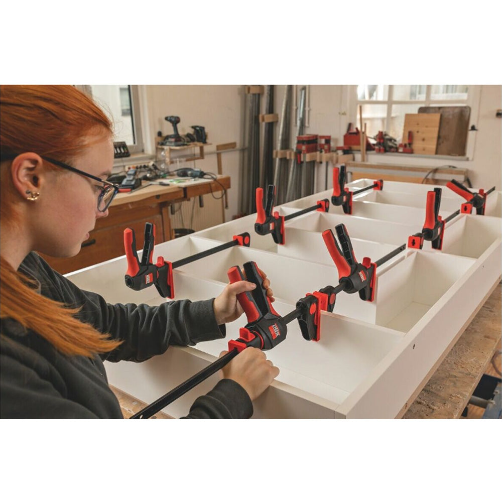 Bessey OneHand Trigger Clamps with 360° Rotating Handle (2 Pack)