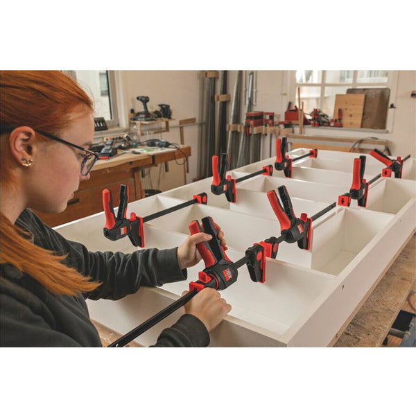 Bessey One-Hand Trigger Clamps with 360° Rotating Handle (2 Pack)