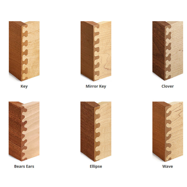 Leigh Isoloc Joint Templates for D-Series Dovetail Jigs (3 Pack)