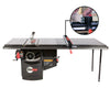 SawStop 5HP, 1ph, 230v Industrial Cabinet Saw w/52" T-Glide Advance Fence, Rails & Extension Table