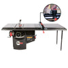 SawStop 5HP, 3ph, 480v Industrial Cabinet Saw w/52" T-Glide Advance Fence, Rails & Extension Table