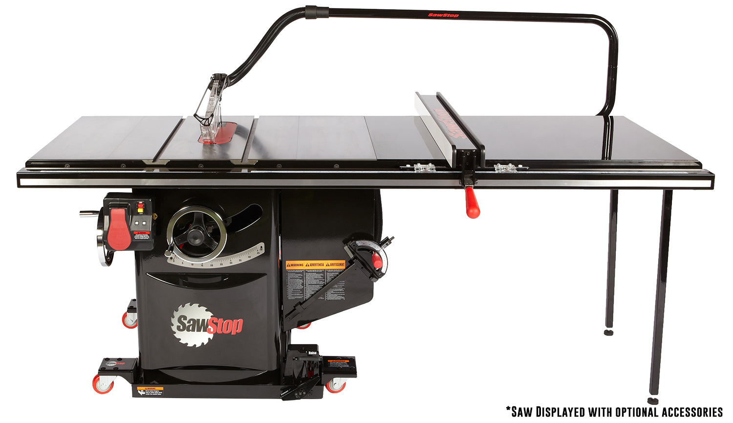 SawStop 5HP, 1ph, 230v Industrial Cabinet Saw w/52