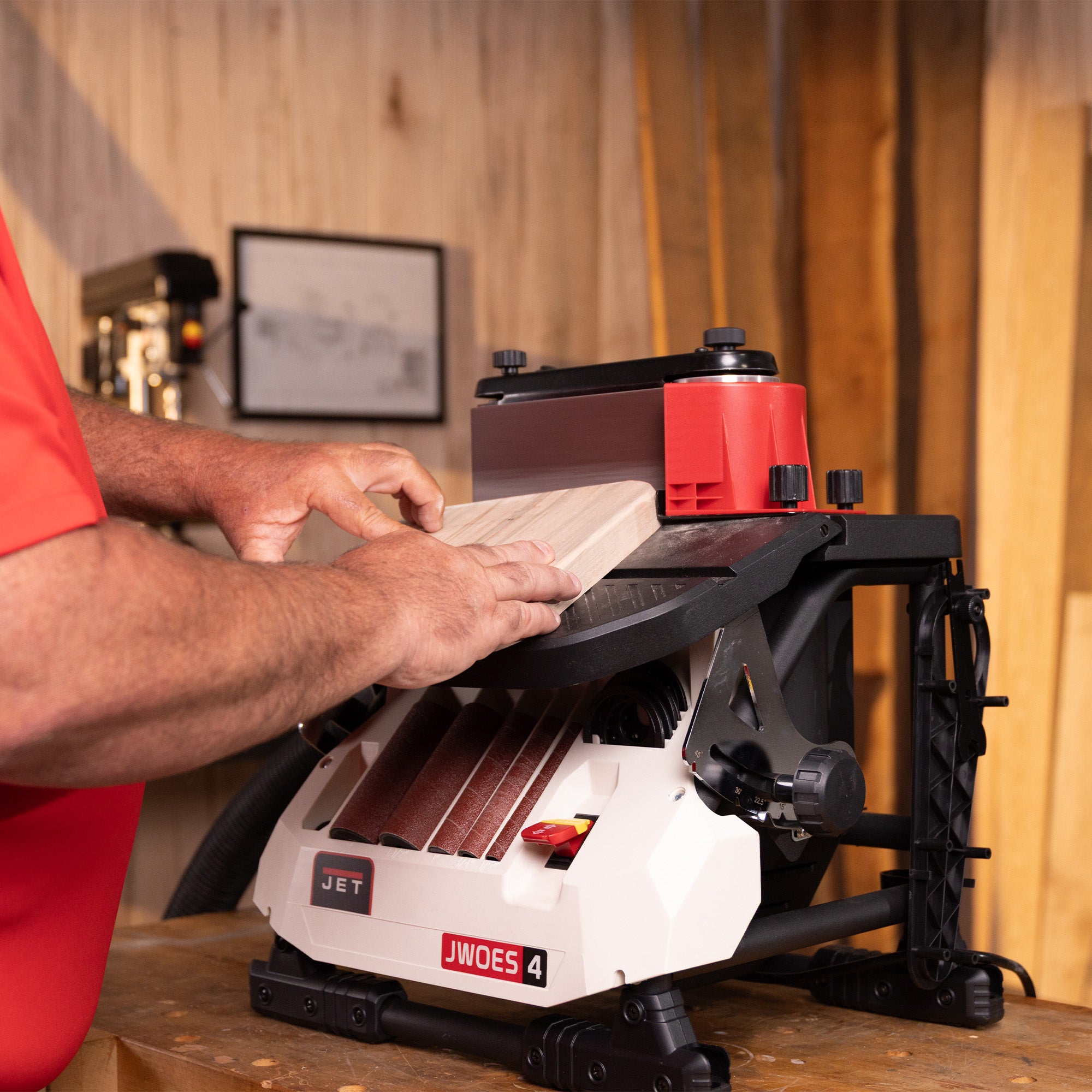 JET JWOES-4 Benchtop Oscillating Edge & Spindle Sander
