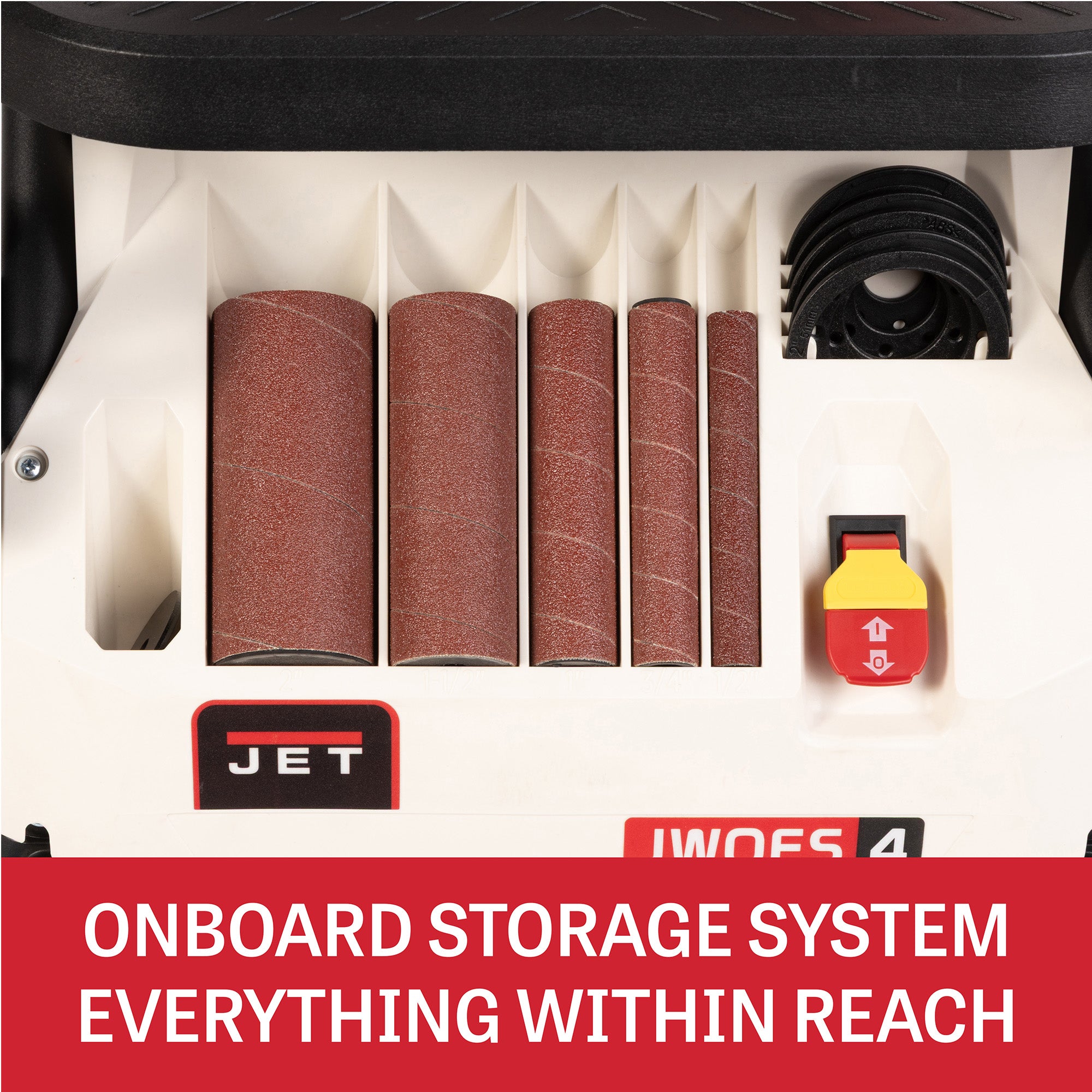 JET JWOES-4 Benchtop Oscillating Edge & Spindle Sander