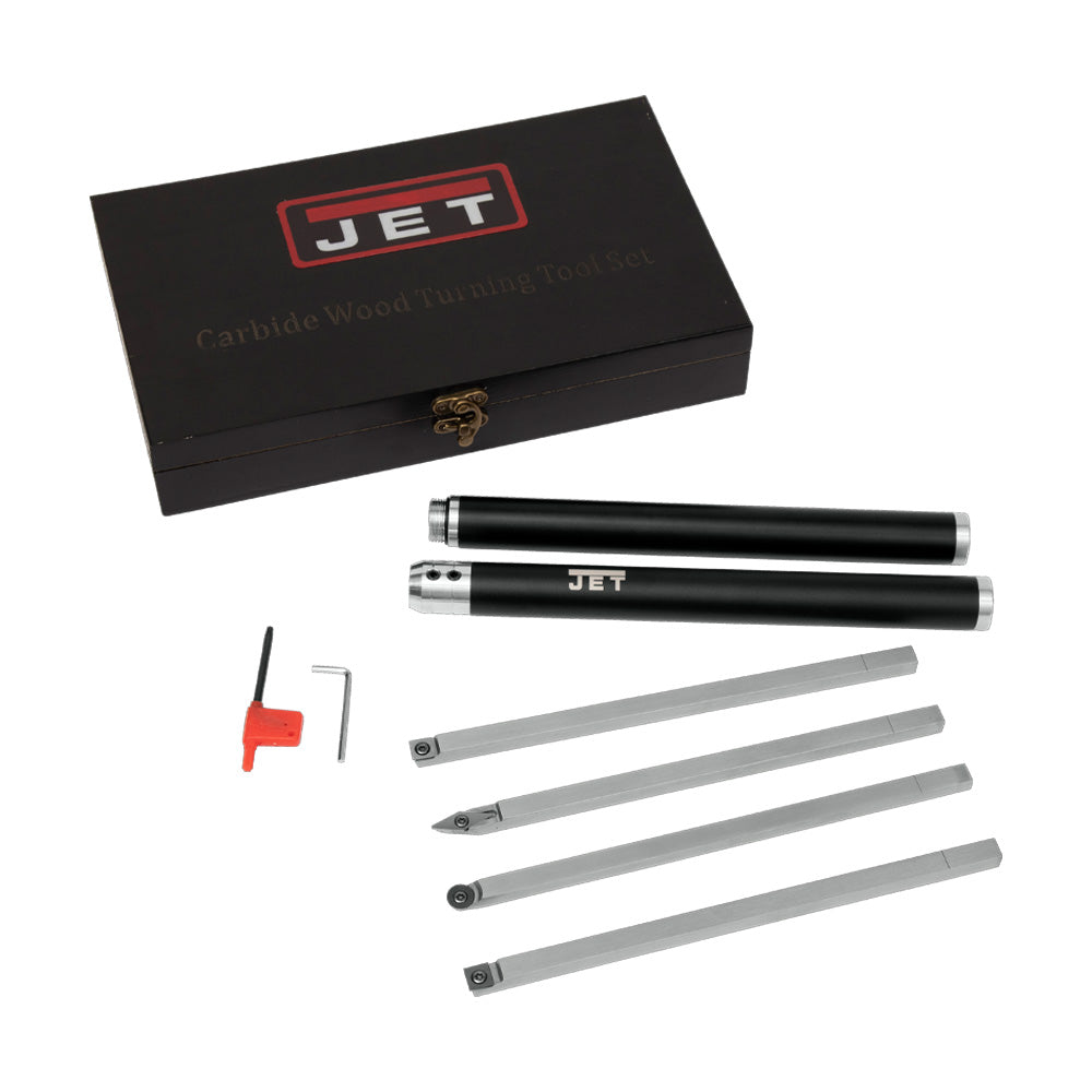 JET Woodturning Carbide Chisels 6-Piece Set