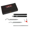 JET Woodturning Carbide Hollowing Chisels 5-Piece Set
